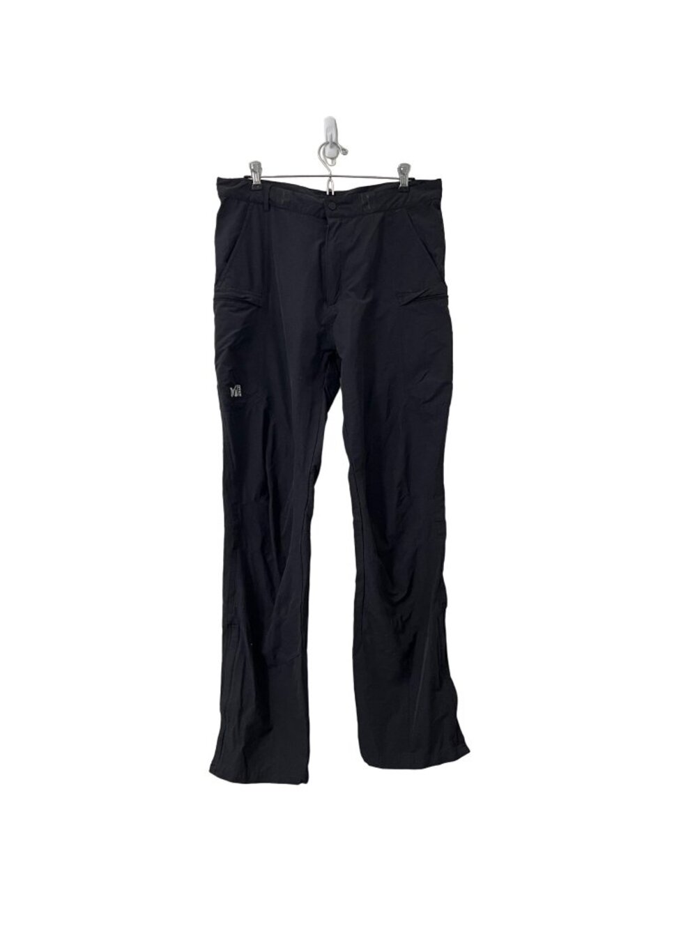 Millet Mens Black Trek Stretch Athletic Hiking Bouldering Pants Nylon Medium